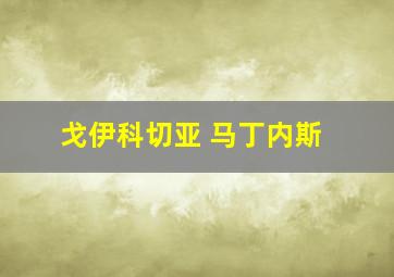 戈伊科切亚 马丁内斯